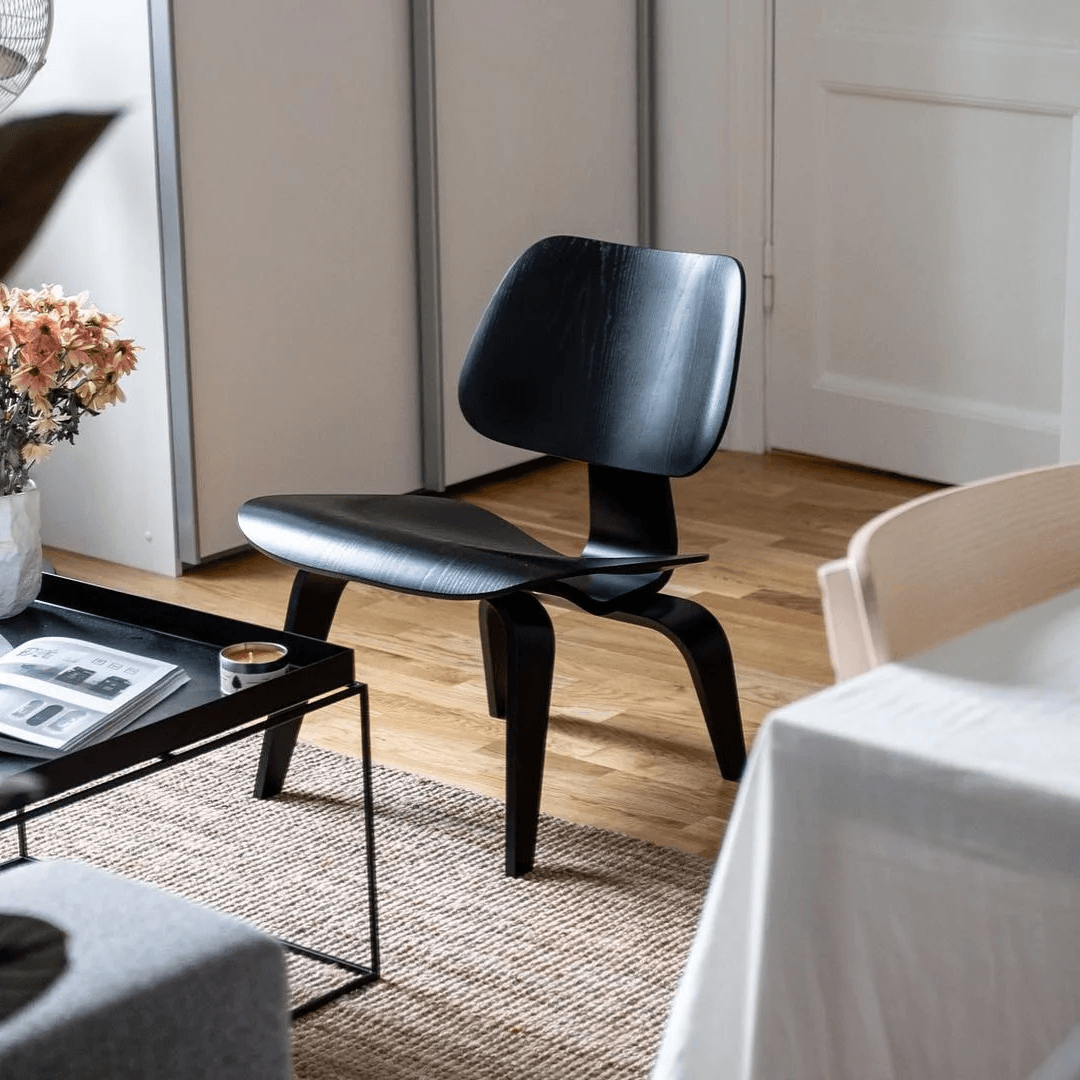 Lounge Solid Wood Lounge Chair Modern Luxury Minimalist Unique Accent Chair - Image 3